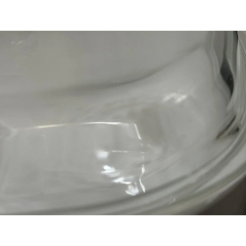 VTG All White Corning  A-5-B 5 Qt, Casserole Dish W/ Pyrex Lid 10” A-12-C